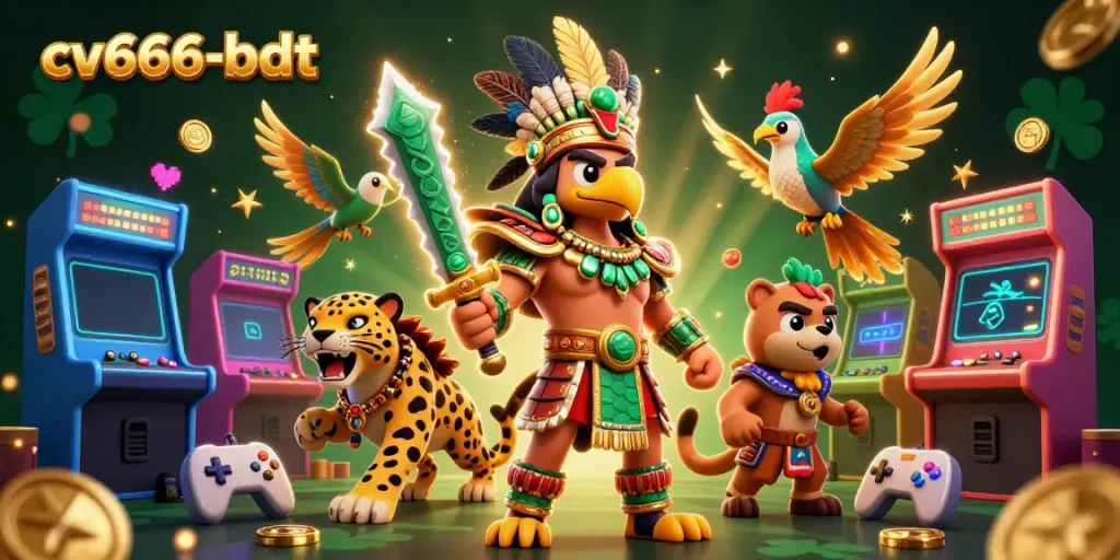 Experience thrilling gameplay at cv666-bdt with Aztec warriors and vivid gaming elements.