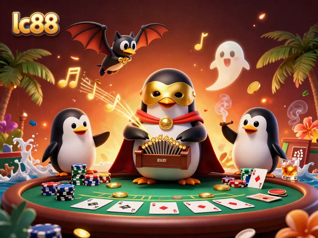 Experience thrilling wins with lc88 in a vibrant online casino scene with poker excitement and dynamic gaming elements.