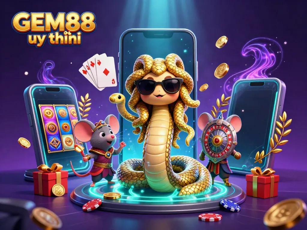 Engage with the vibrant GEM88 uy tín casino experience featuring colorful slots, Medusa, and dynamic gameplay elements.