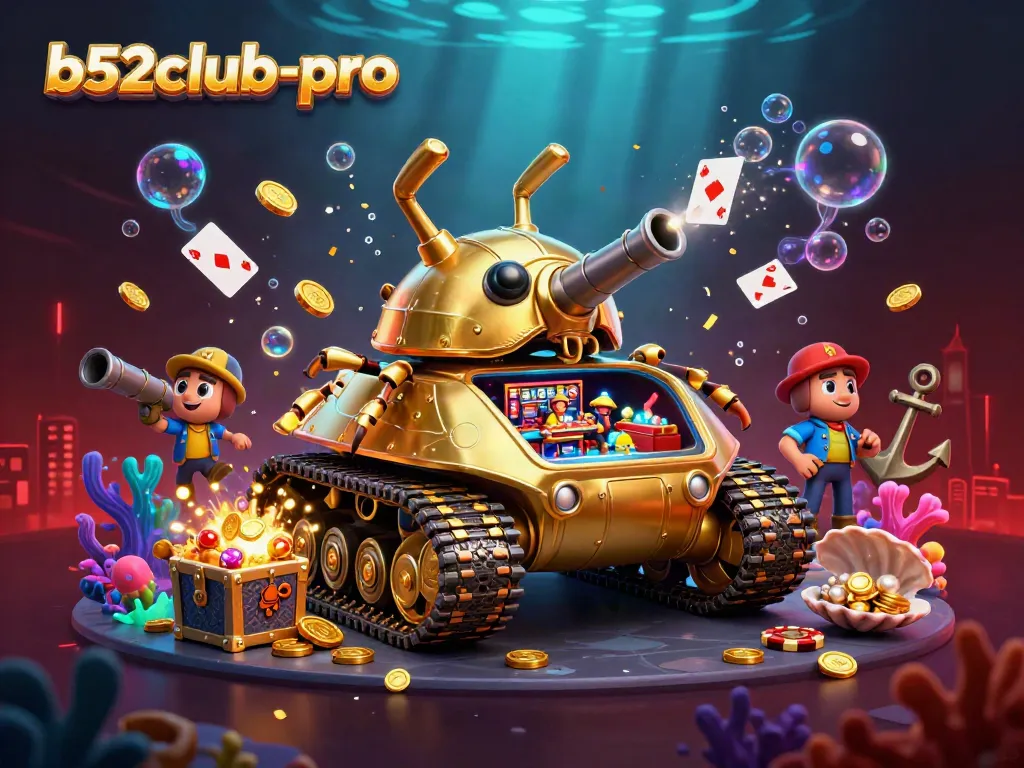 Experience thrilling gameplay with b52club-pro in a vibrant casino scene.