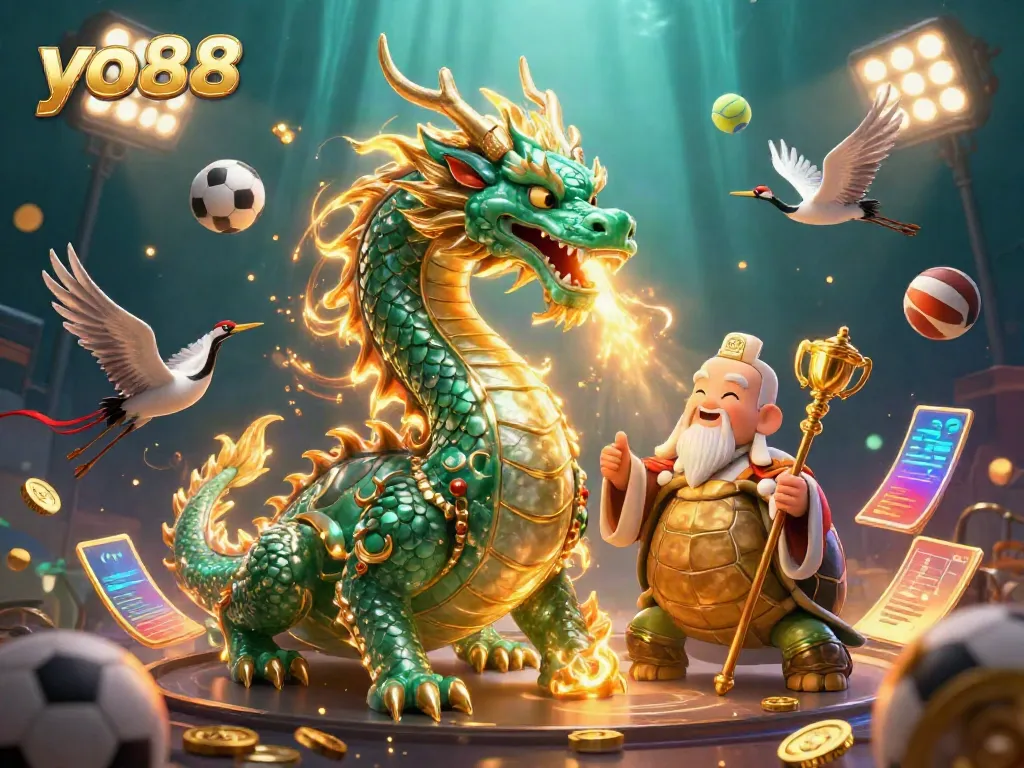 Experience winning strategies at yo88 with vibrant dragons and dynamic sports elements.