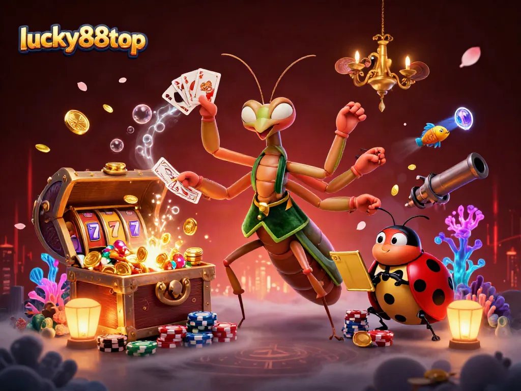 Experience thrilling wins at lucky88top with vibrant casino games and golden treasures.